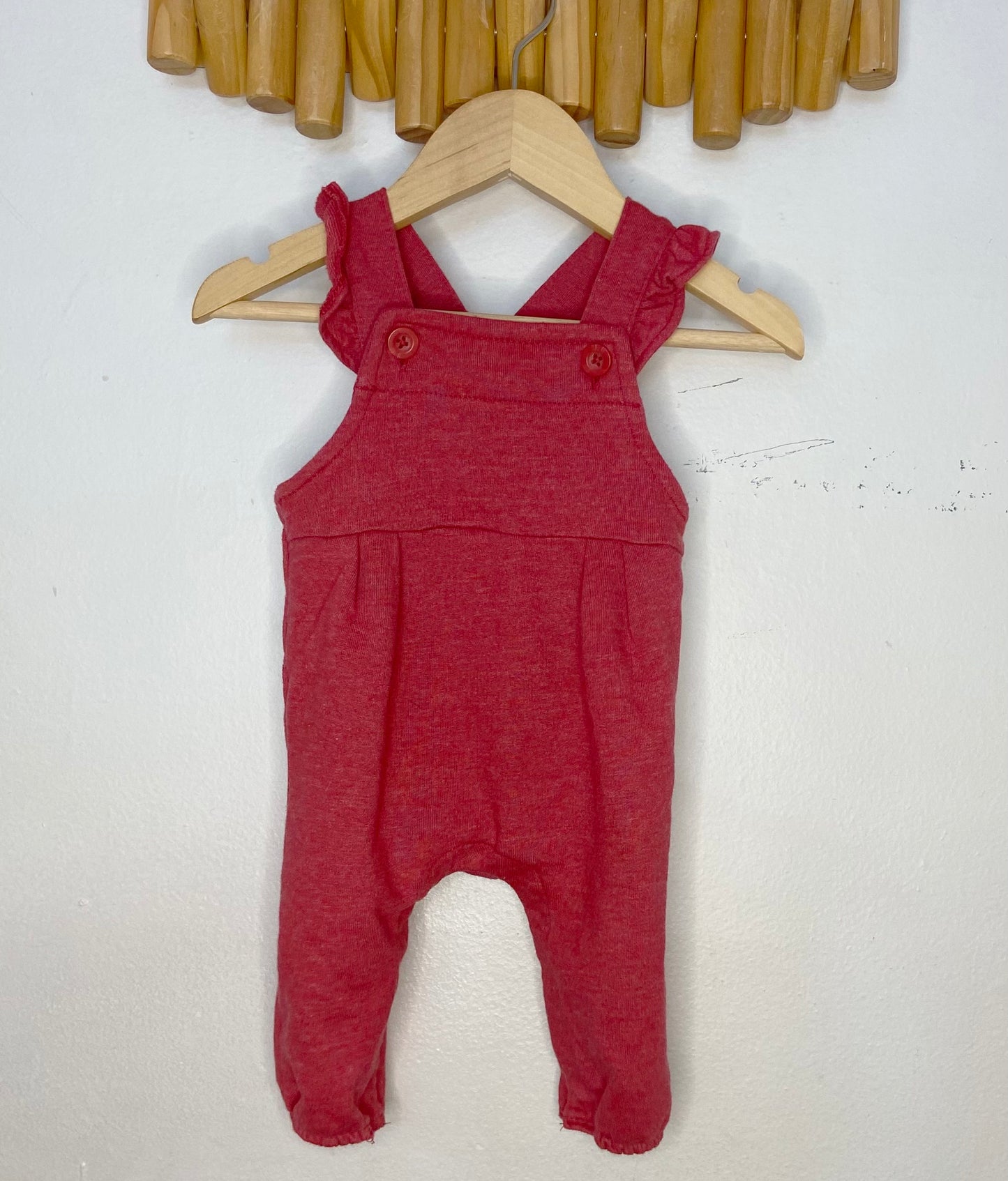 Red romper 3m