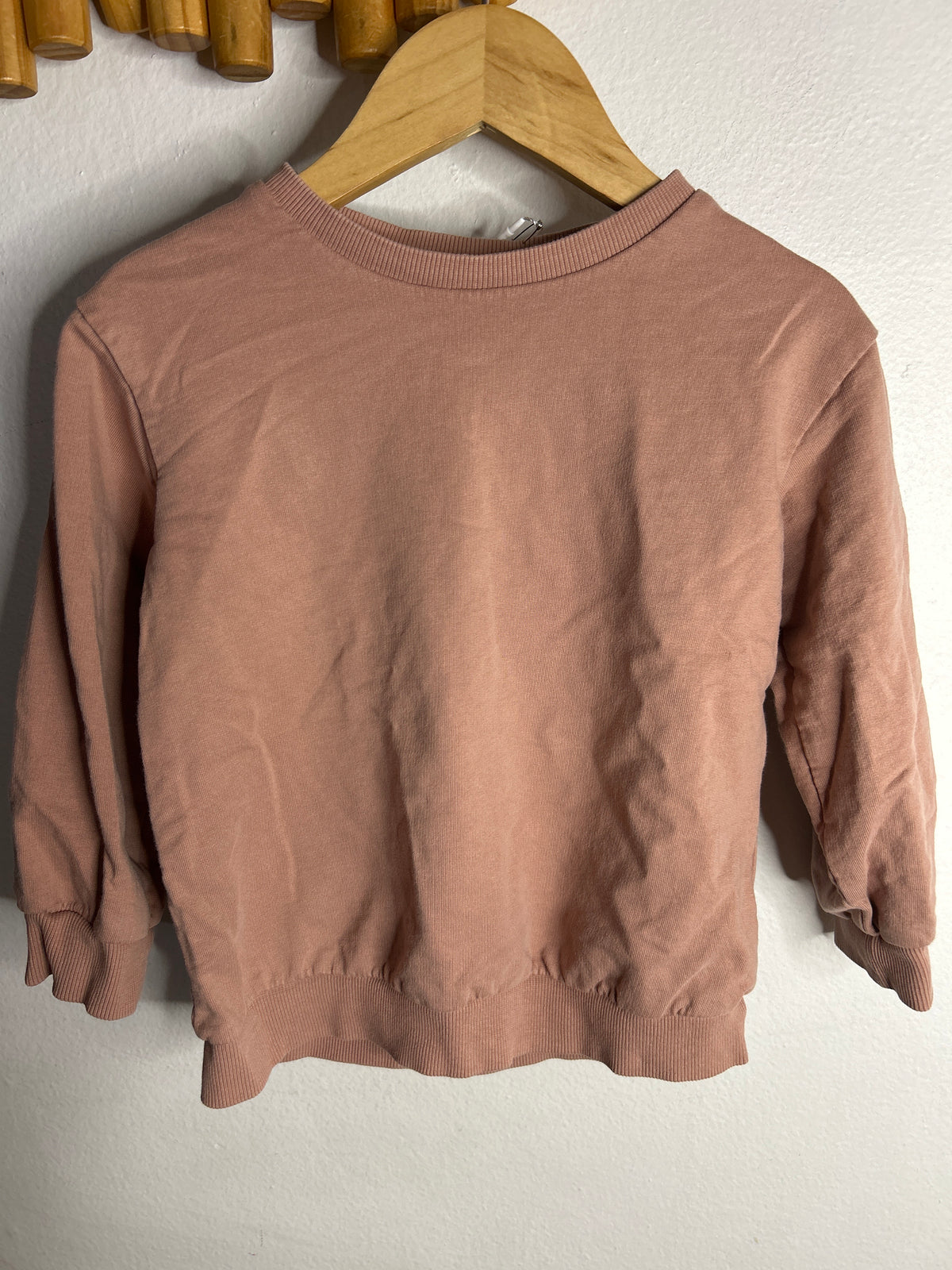 Blush pink pullover 3-4y