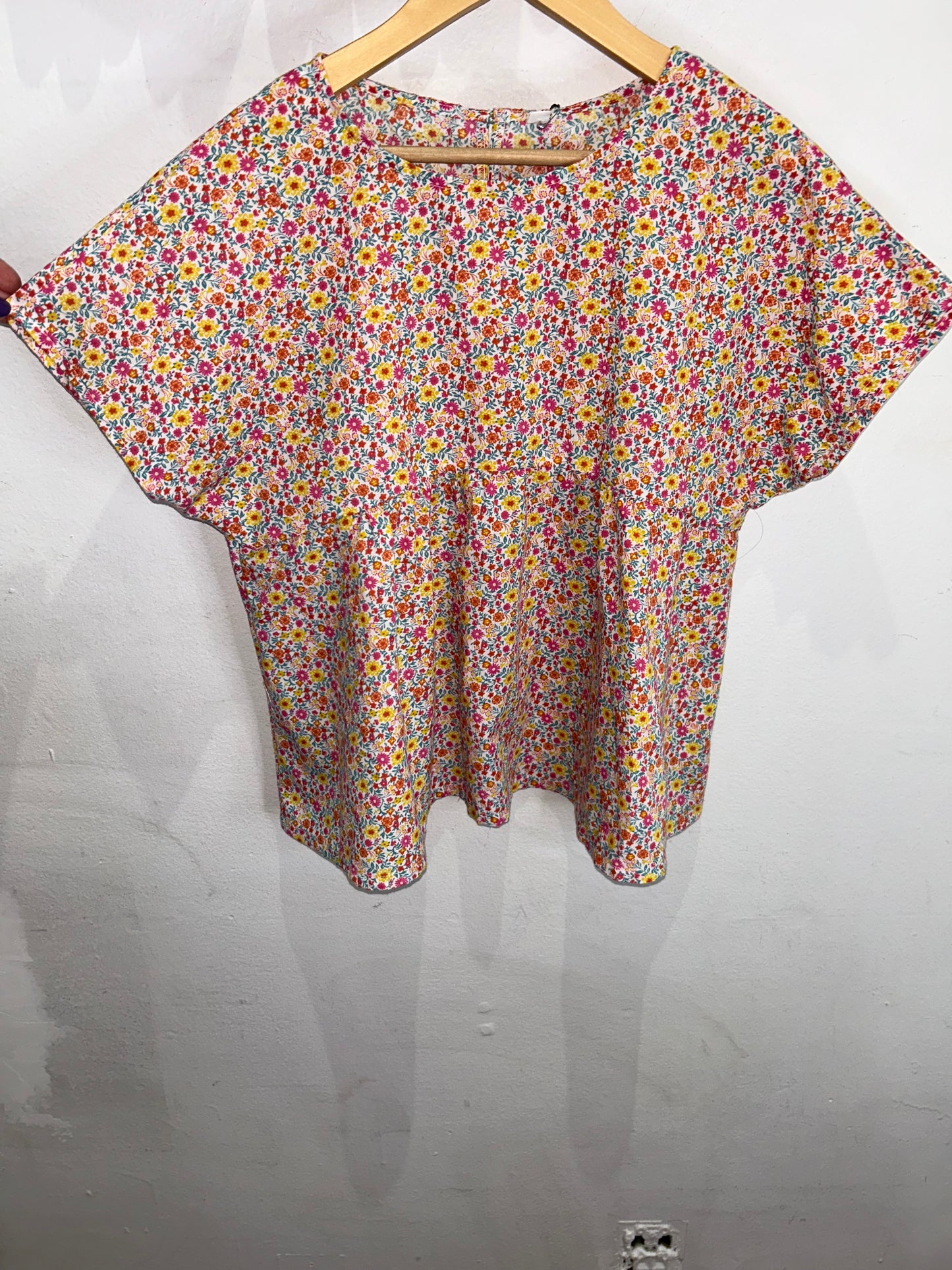 Floral tunic 10-12y