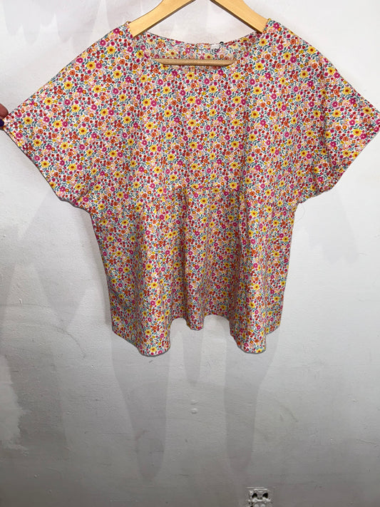 Floral tunic 10-12y