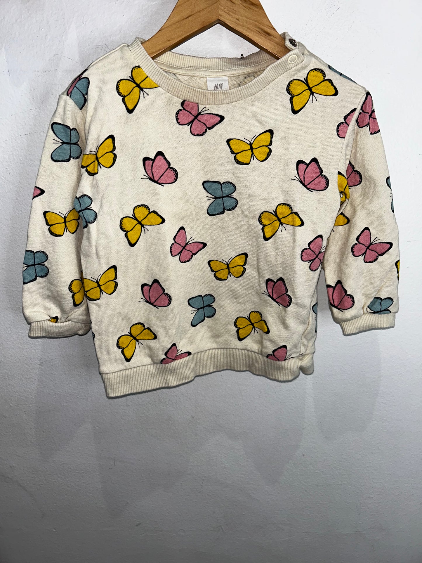 Butterflies pullover 18-24m