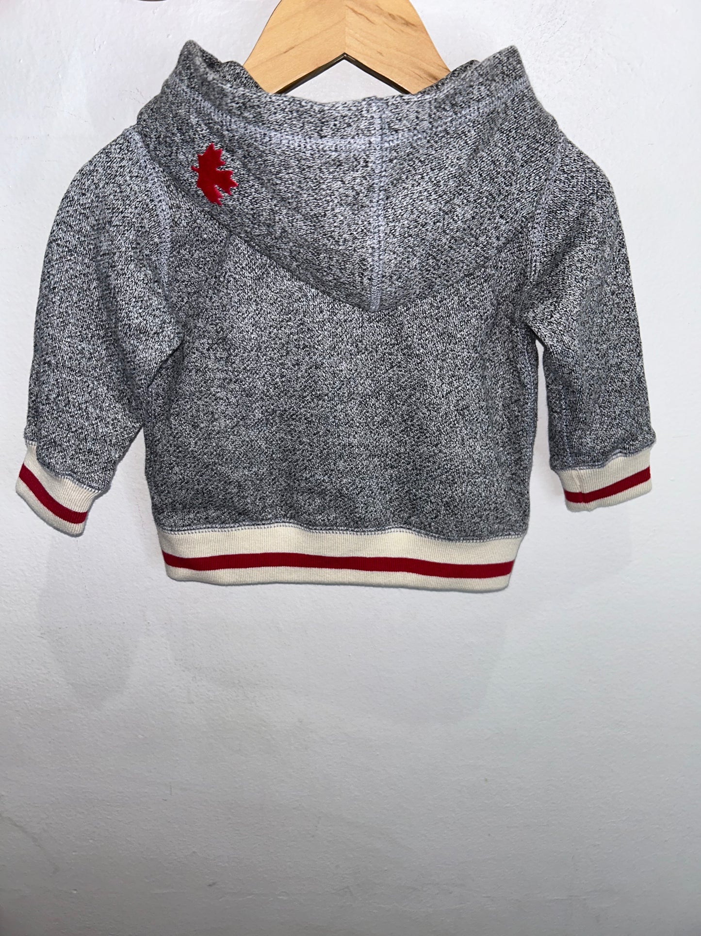 Roots red logo sweater 3-6m