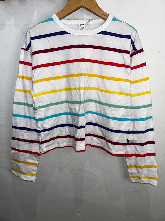 Crayola stripes longsleeve 10-12y