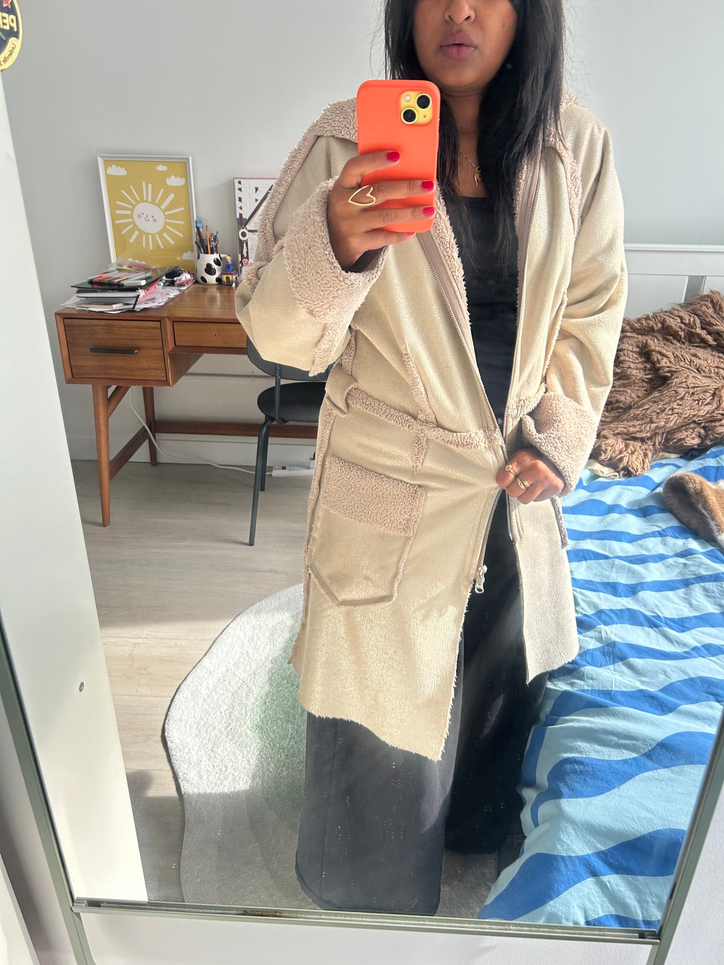 Diana Coatsworth gold coat S