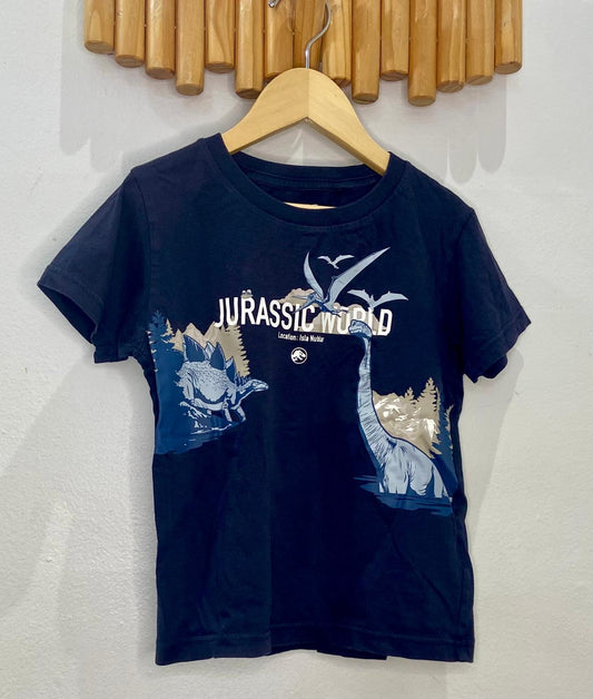 Jurassic world tee 3-4y