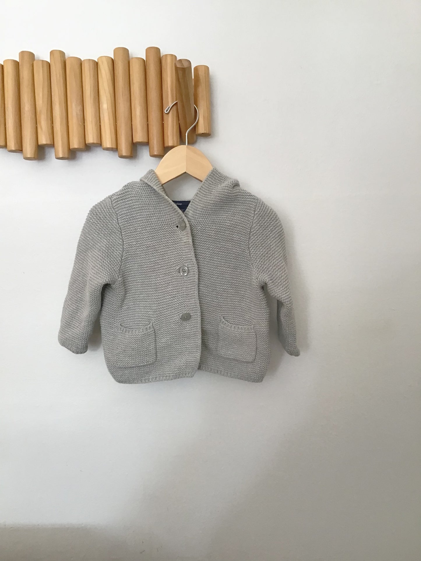Grey brannan sweater 6-12m