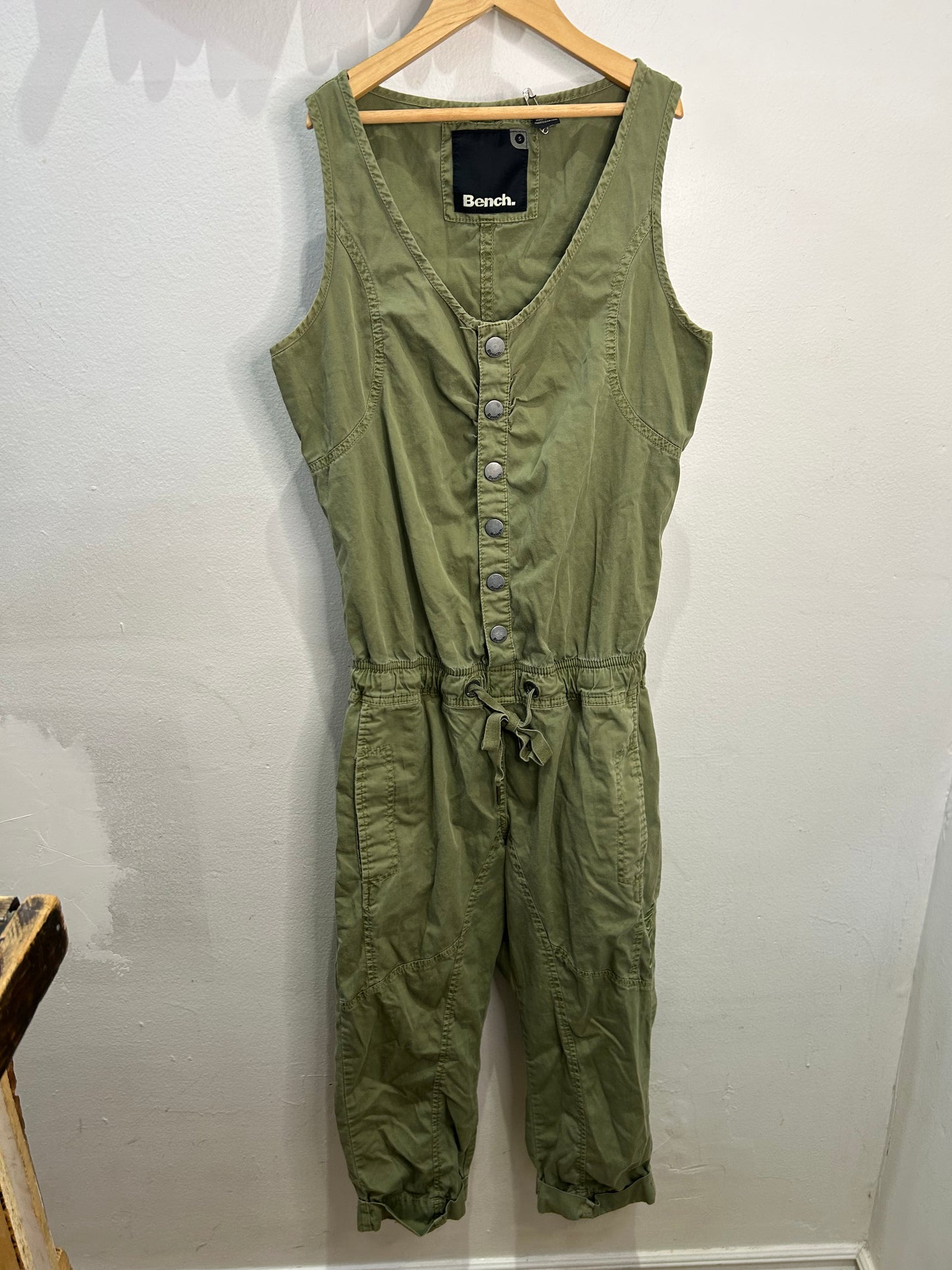 Olive coveralls - adult S