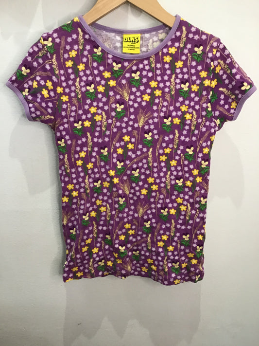 Tee Duns purple wheats 128cm (8y)