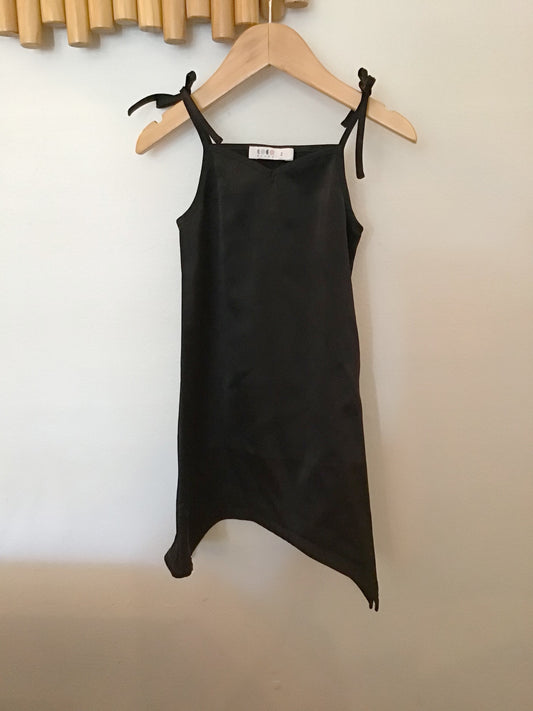 Coco Blanc black slip dress 2y