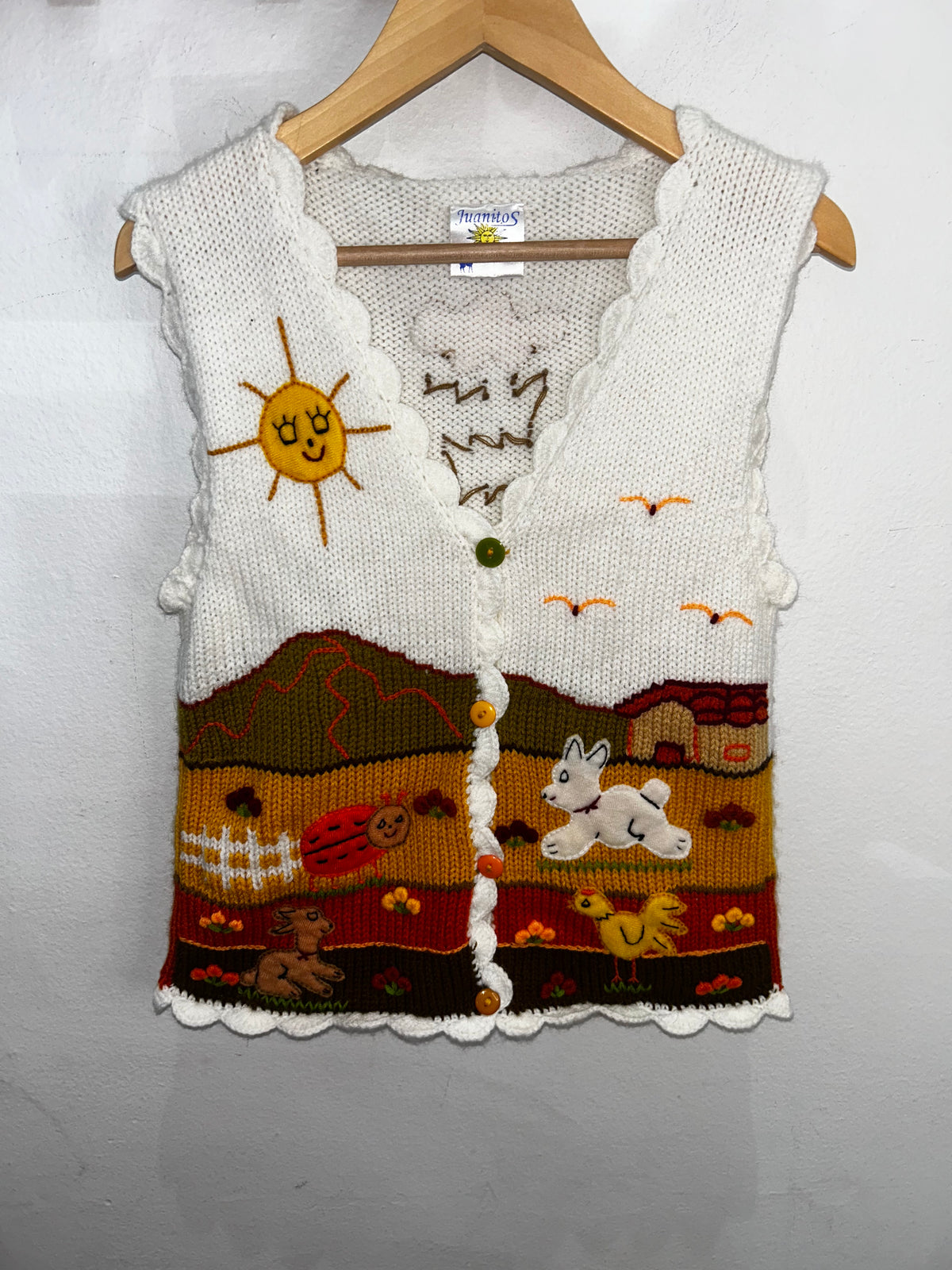 Peruvian vest 6-8y