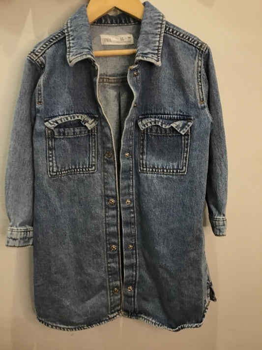 Denim dress 3-4y
