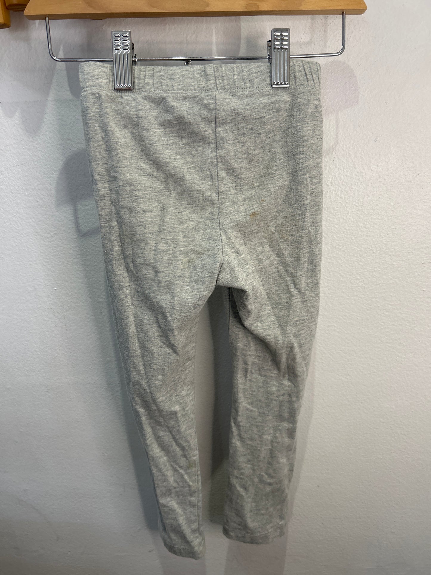 Grey relaxed fit leggings 4y