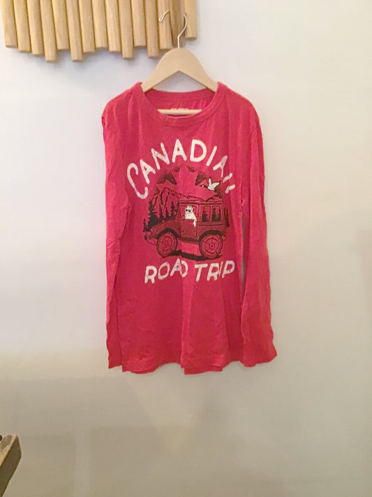 Road trip long sleeve 14y