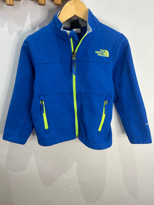 The North Face blue activewear zipup 5y