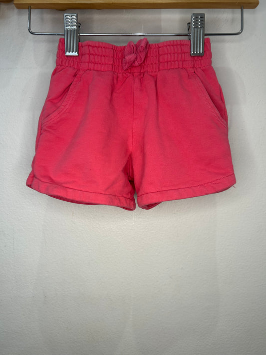 Souris Mini hotpink shorts 12-18m