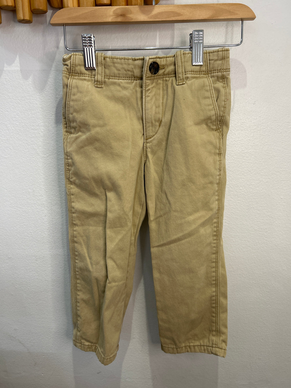 Lined tan pants 3y