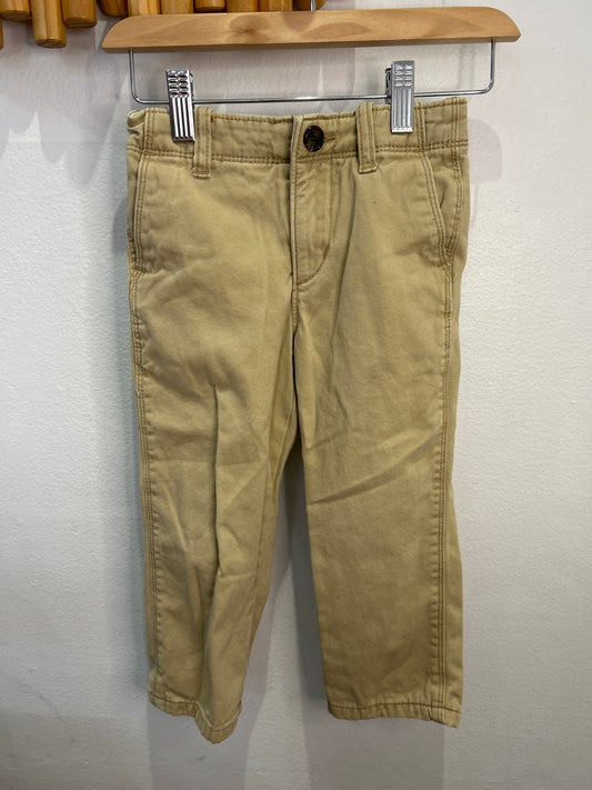 Lined tan pants 3y