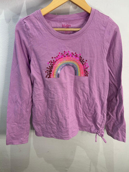Hatley longsleeve rainbow 10y