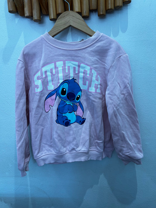 Pink Stitch pullover 5y