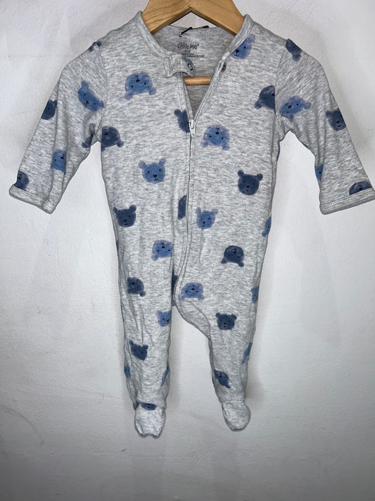 Blue bears sleeper 6m