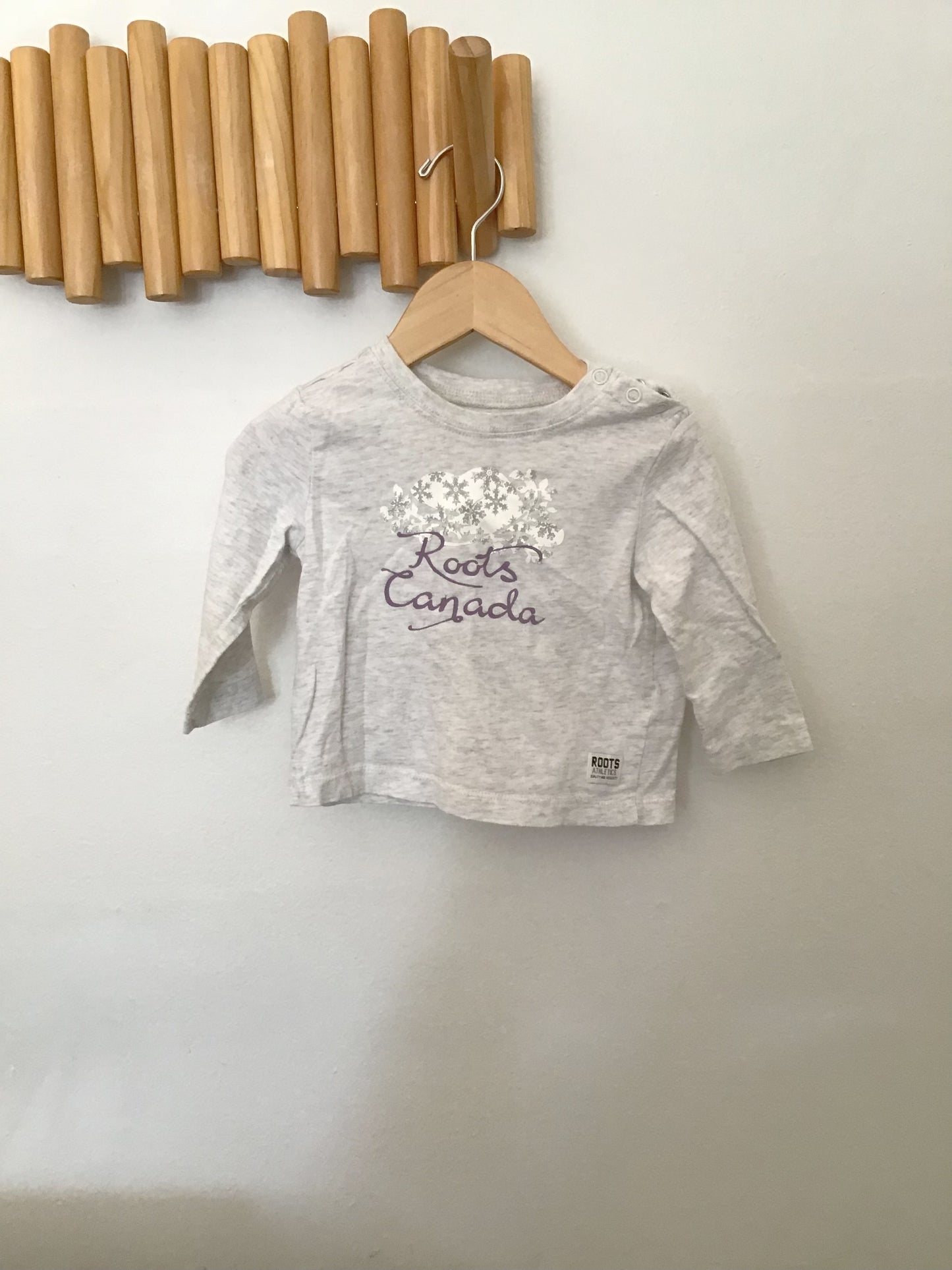Roots two pack long sleeve 6-12m