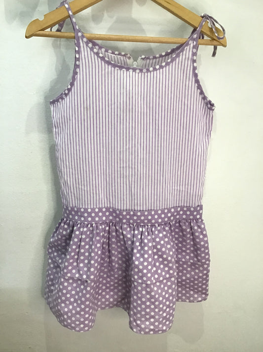 Dress handmade purple 4y