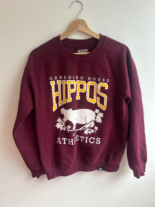House Hippos pullover (VGUC) S