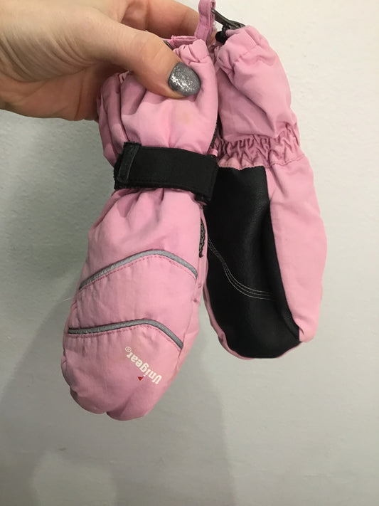 Unigear pink mitts 3-4y