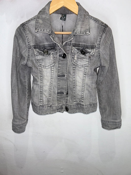 Grey denim jacket 5-6y