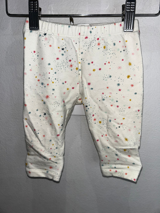 Stars colourful pants 3-6m
