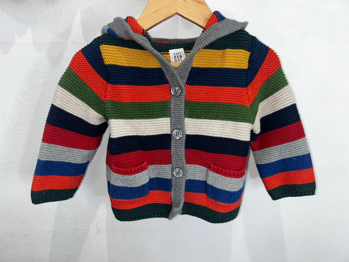Colourful brannan sweater 6-12m