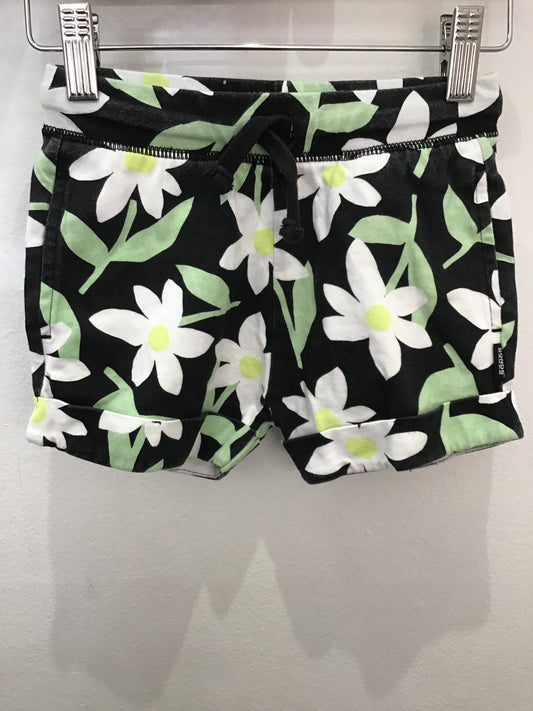 Bonds Australia white flower shorts 4y