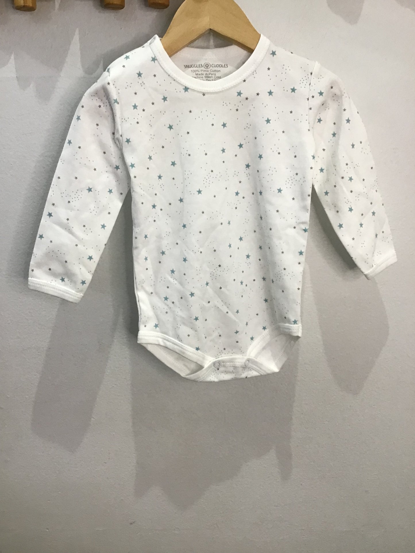 Pima cotton full set 6-9m NEW