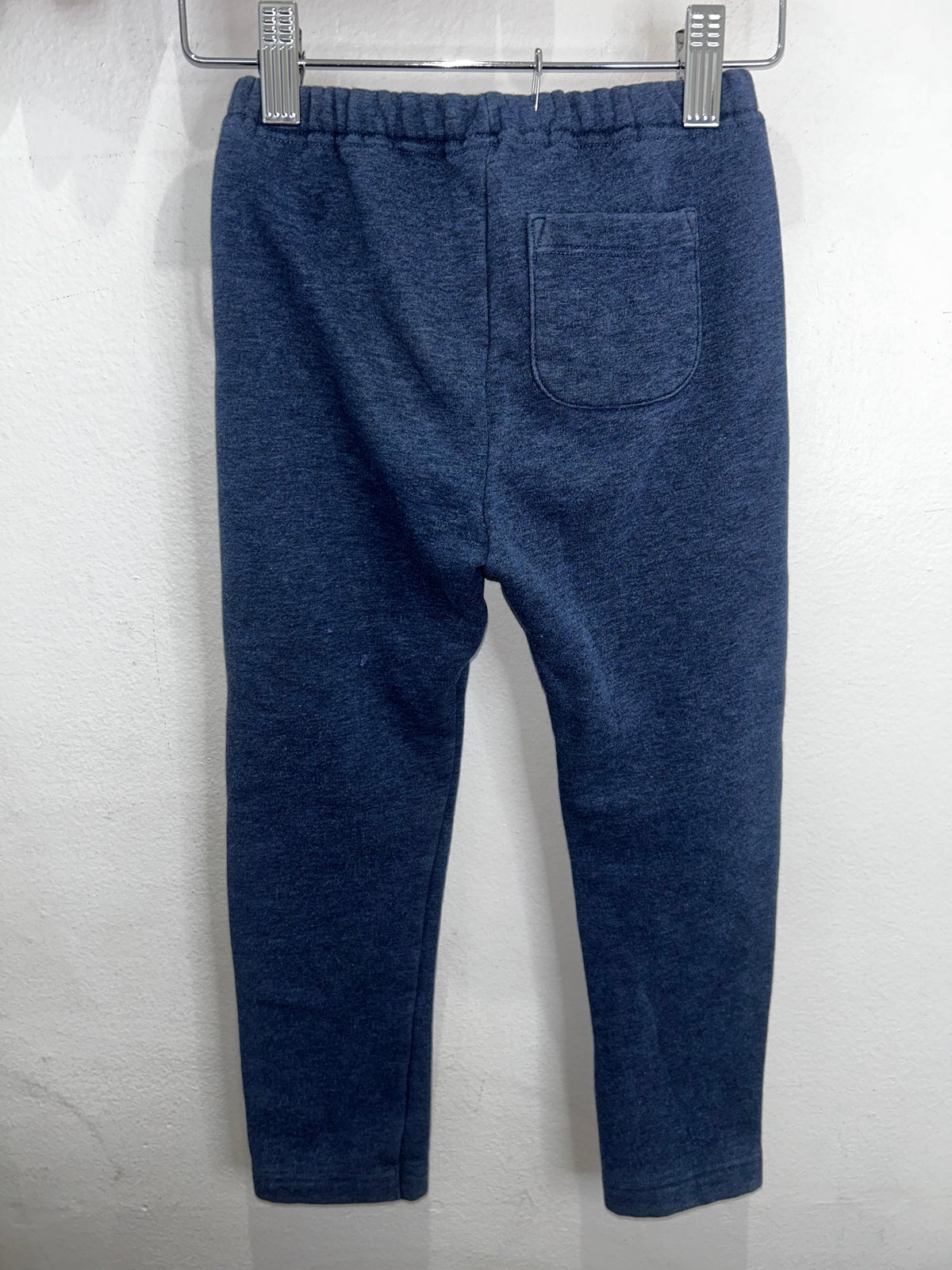 Fleece lined blue pant 3-4y
