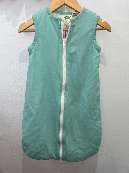 Parade Organics teal sleepsack 0-6m 1TOG (organic cotton)