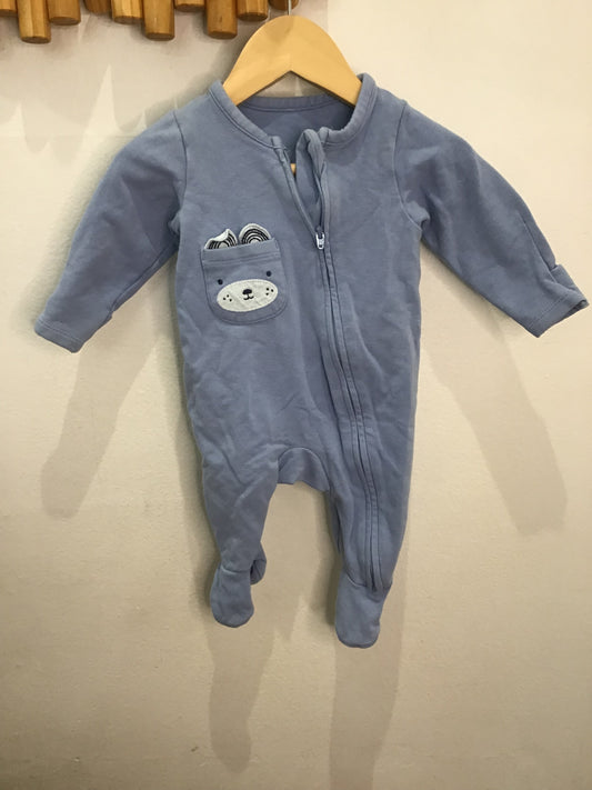 Blue bear sleeper 6m