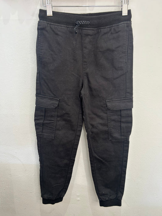 Black jogger jeans 6-7y