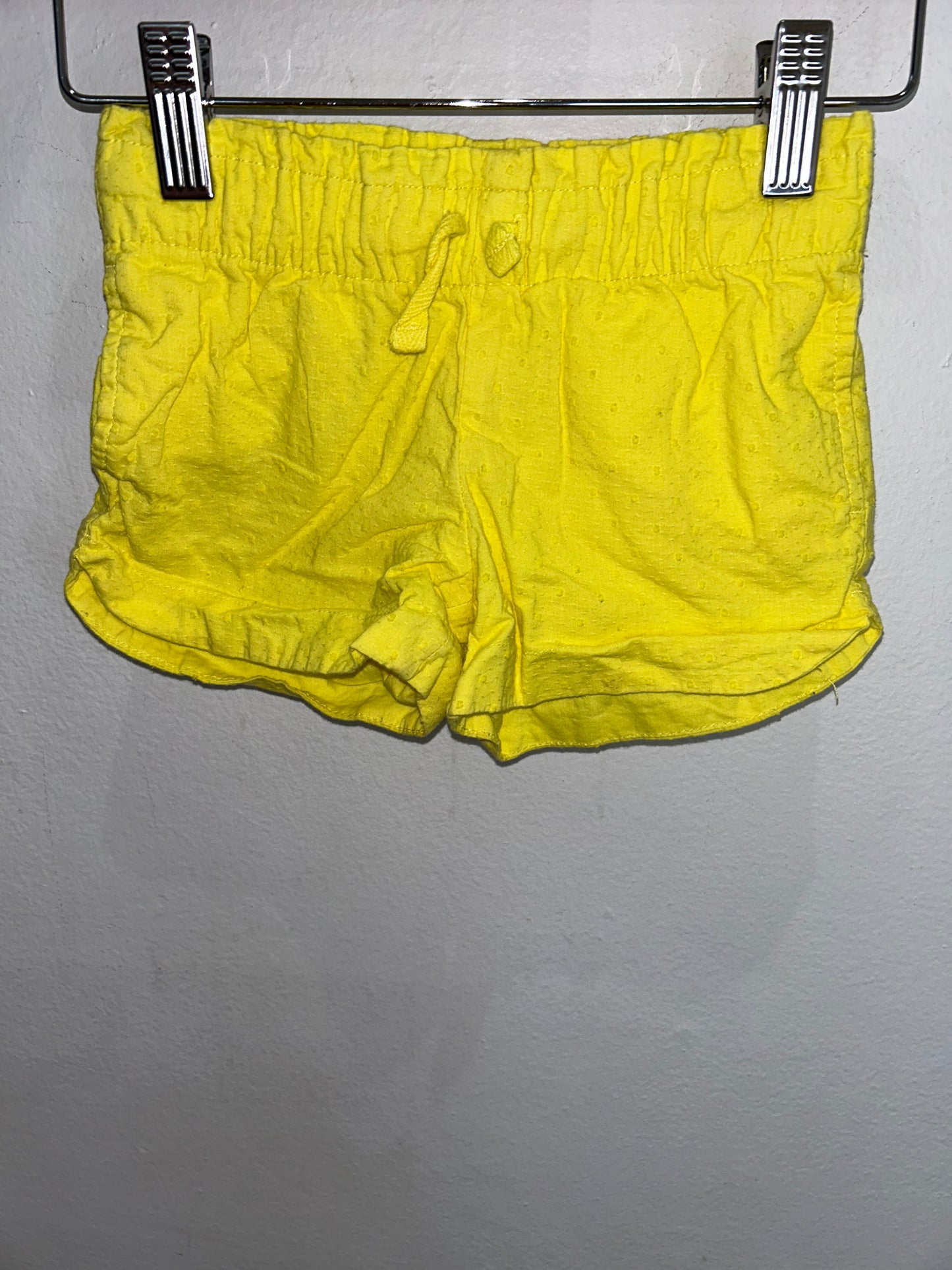 Yellow shorty set 4y*