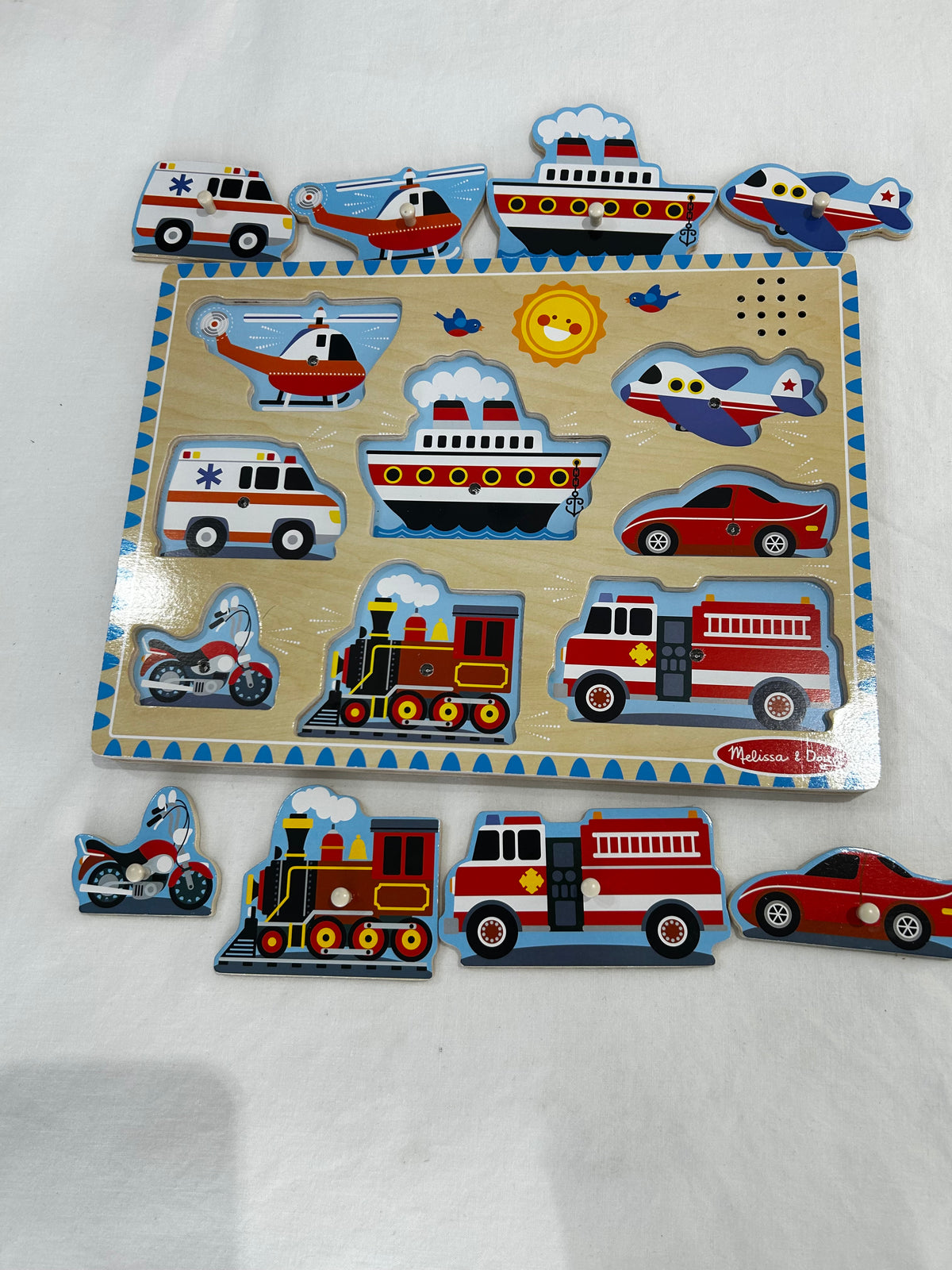 Transportation sound puzzle
