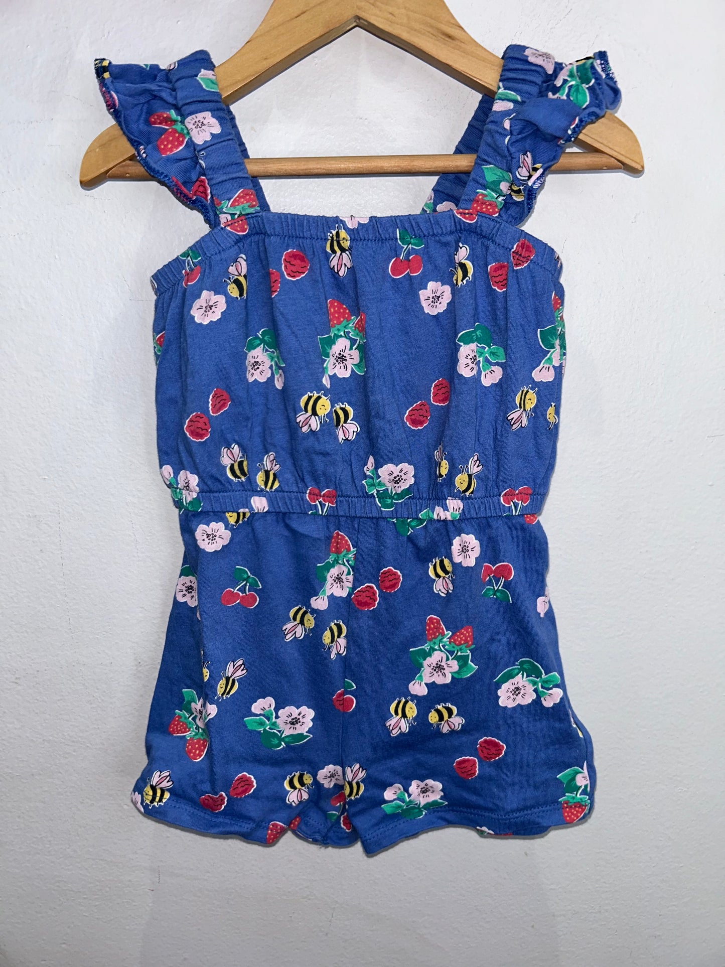 Bees shorty romper 2y