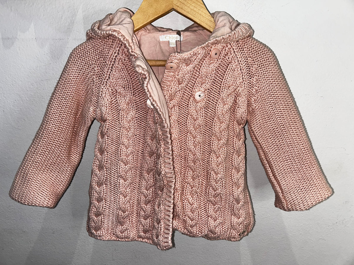Chloe designer sweater 18m