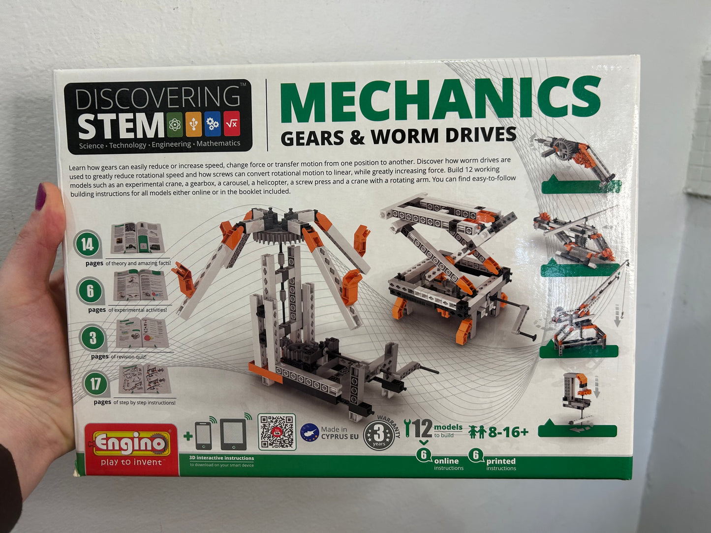 Mechanics gears and worm drives NEW in package