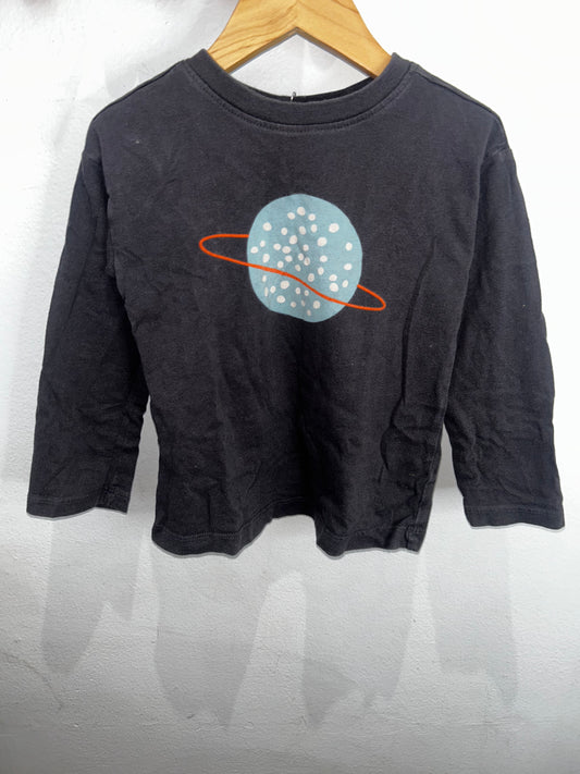 Hannah Andersson planet longsleeve 3y