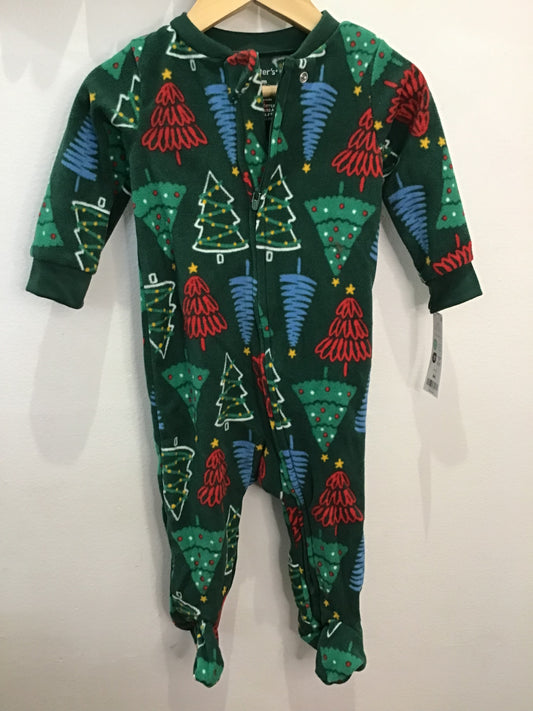 Sleeper fleecy Christmas trees 9m NEW