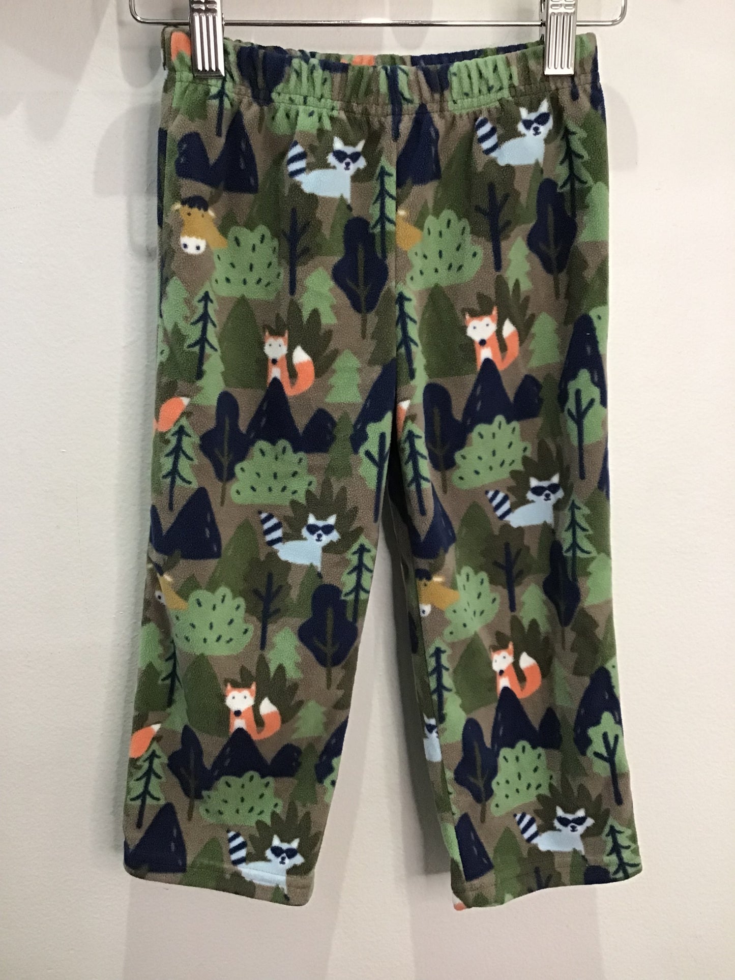 Fox fleece pyjamas bottoms 3y