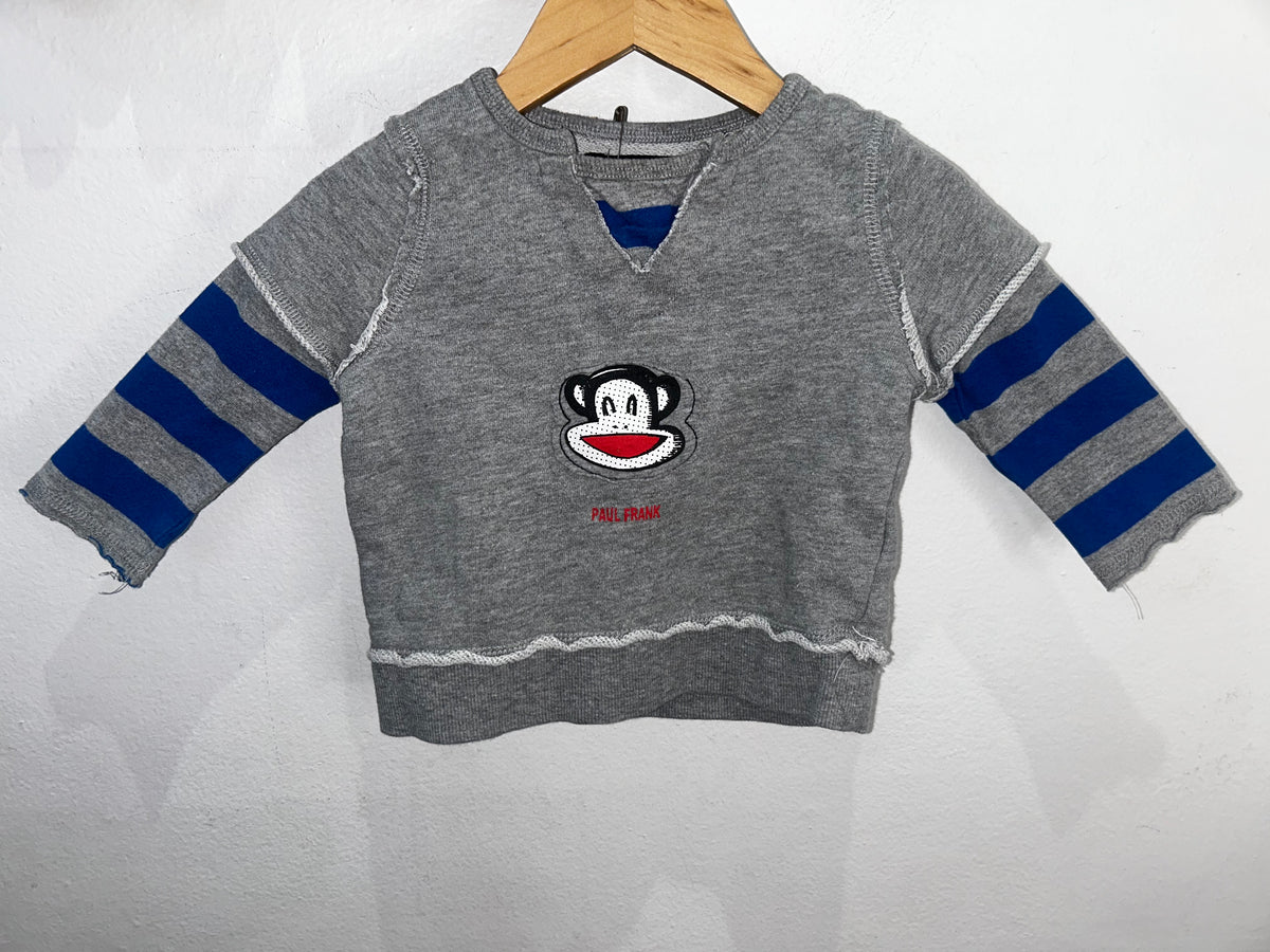Paul Frank pullover 6-9m