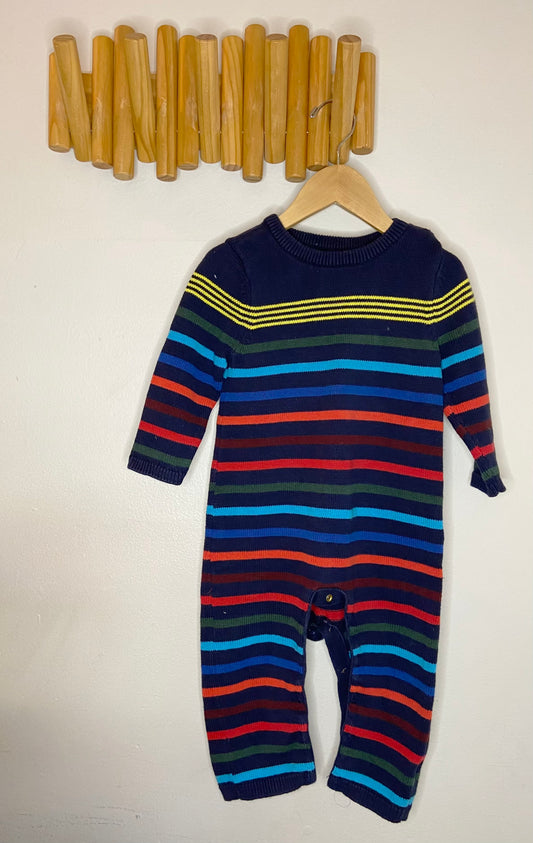 Stripes sweater romper 18-24m