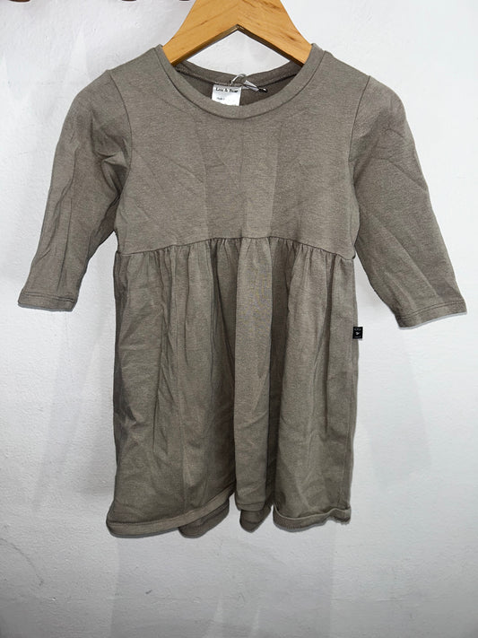 Lou and Bear dress 2-3y
