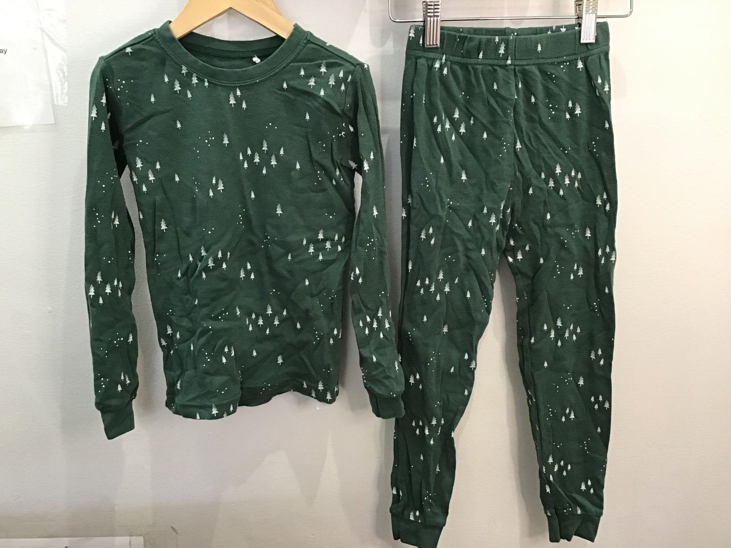 Green fir trees pyjamas 4y