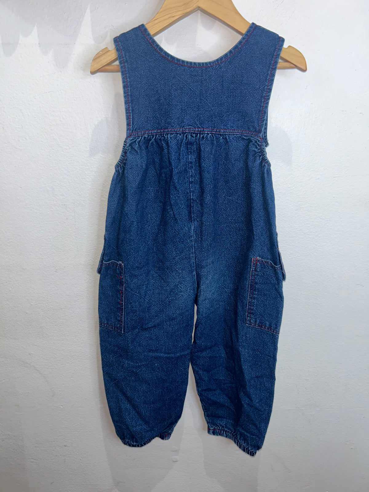 Vintage made in Canada denim romper 3y